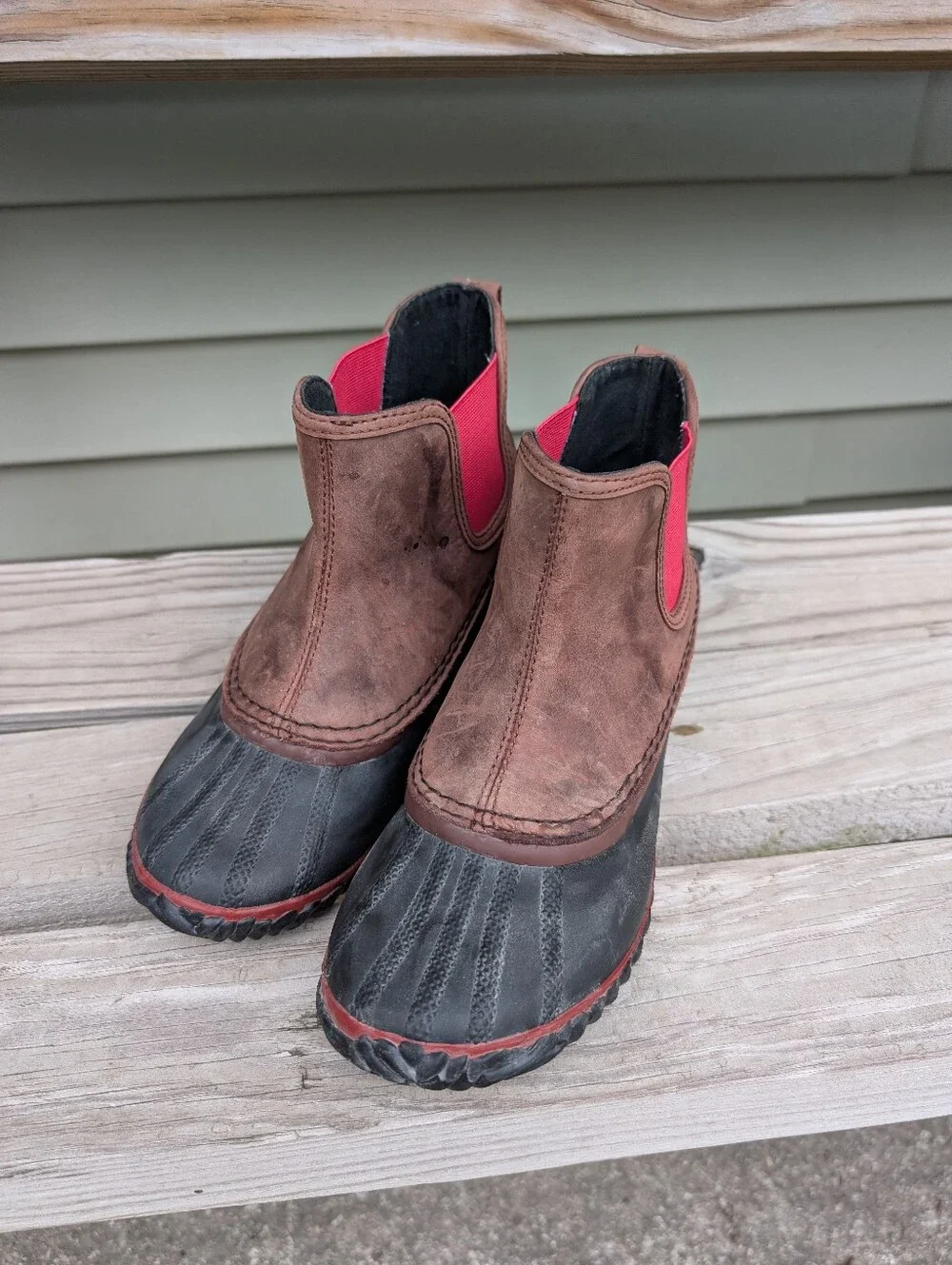 Sorel Out 'N About Chelsea Waterproof Women's Duck Boots Size 7.5